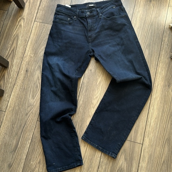 Mavi dark blue ZACH straight leg jeans size 32 x30 - Picture 1 of 13